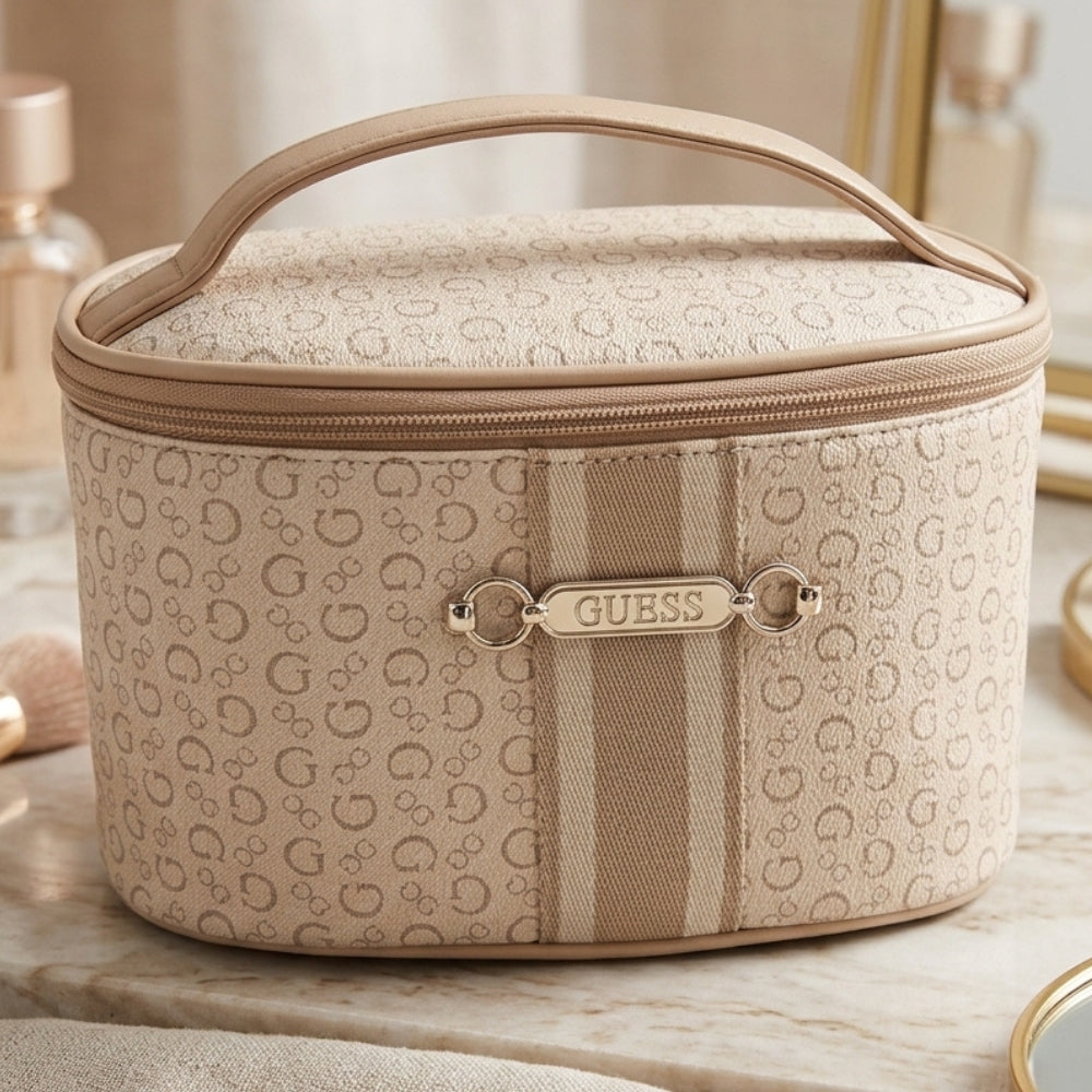 Guess Cosmetiquera Raquel Travel Mauve