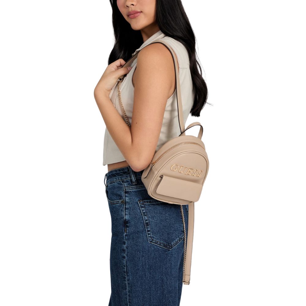 Guess Galatia Mini Backpack Latte