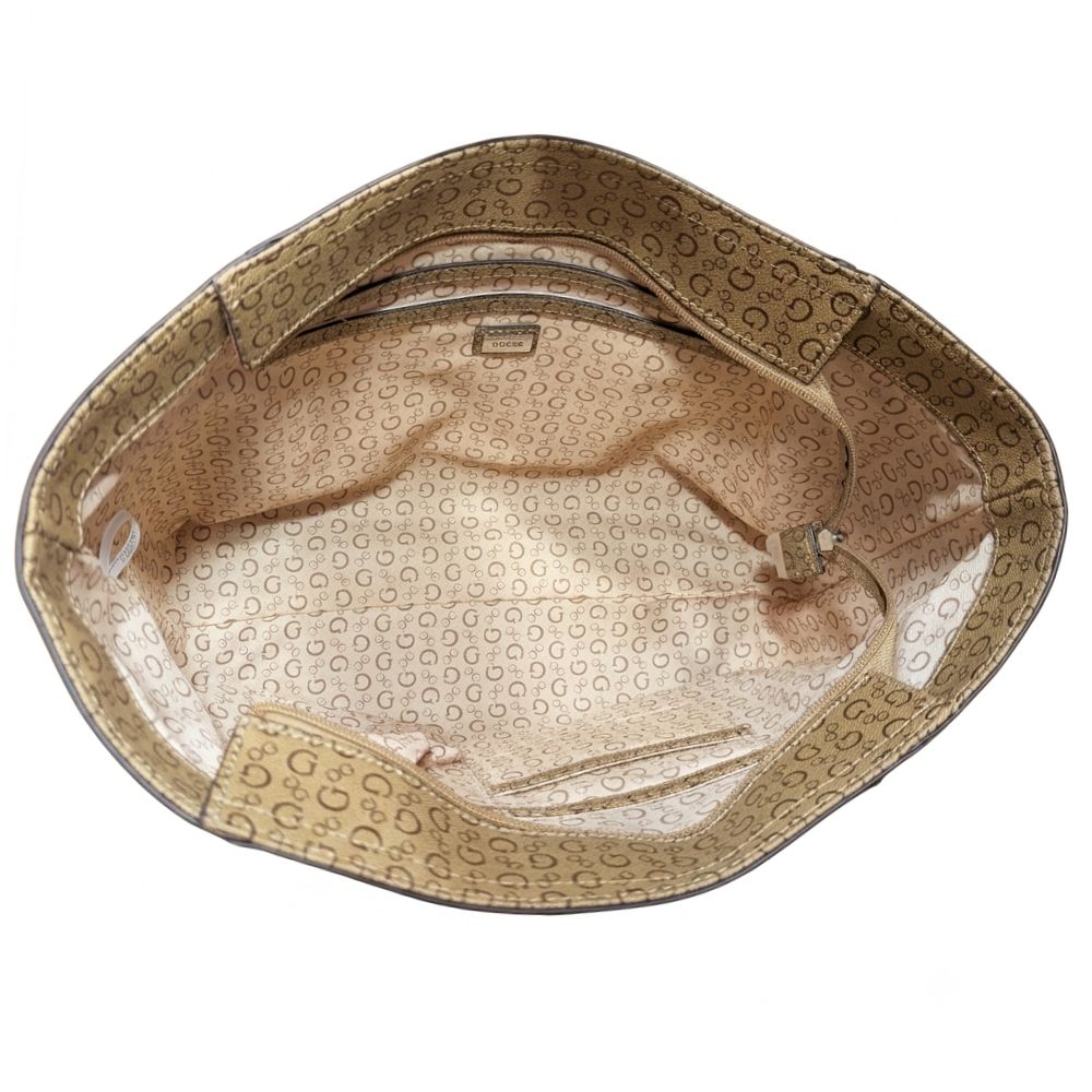 Guess Cartera Tote Granby Walnut