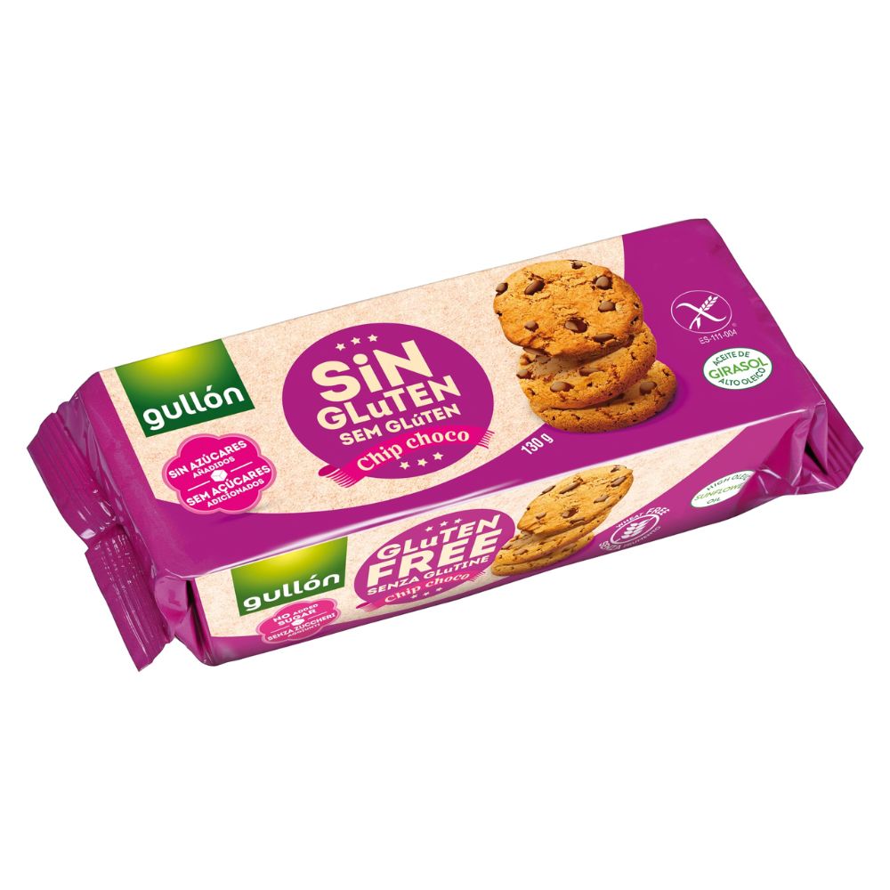 Gullon Galletas Chip Choco Sin Gluten 130gr