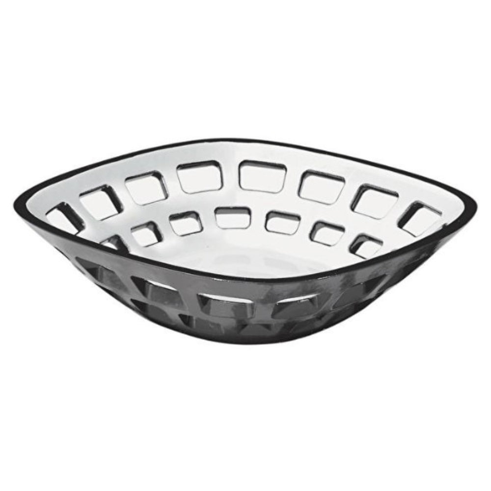 Guzzini Cesta Para Pan Bicolor Grigio Cielo
