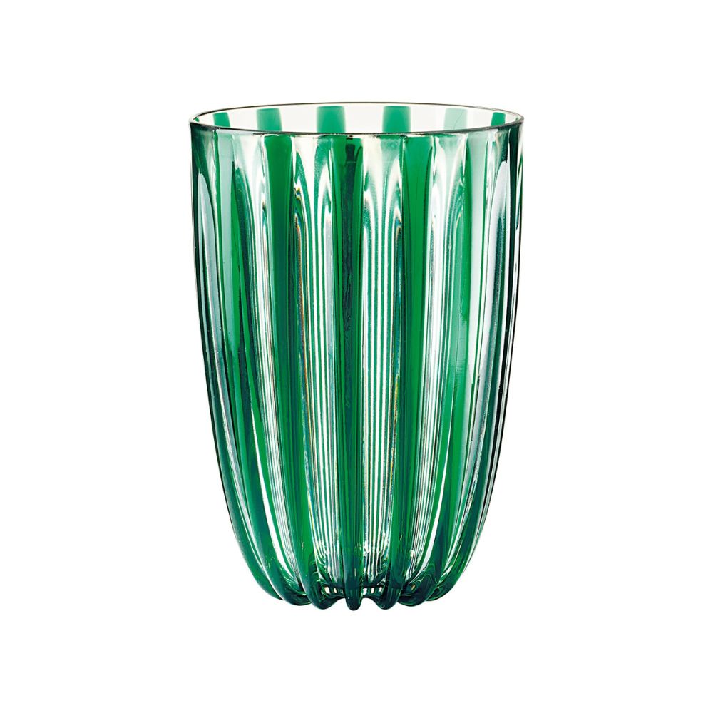 Guzzini Vaso De Plástico Tall "Dolce Vita" Color Emerald