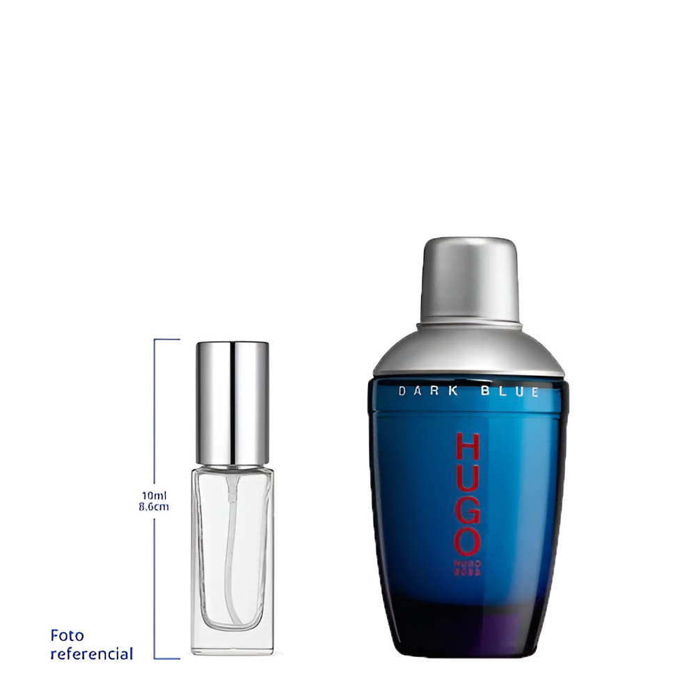 Hugo Boss Dark Blue Decant Travel Size 5ml y 10ml de 75 a 150 Sprays Aprox Eau de Toilette For Men