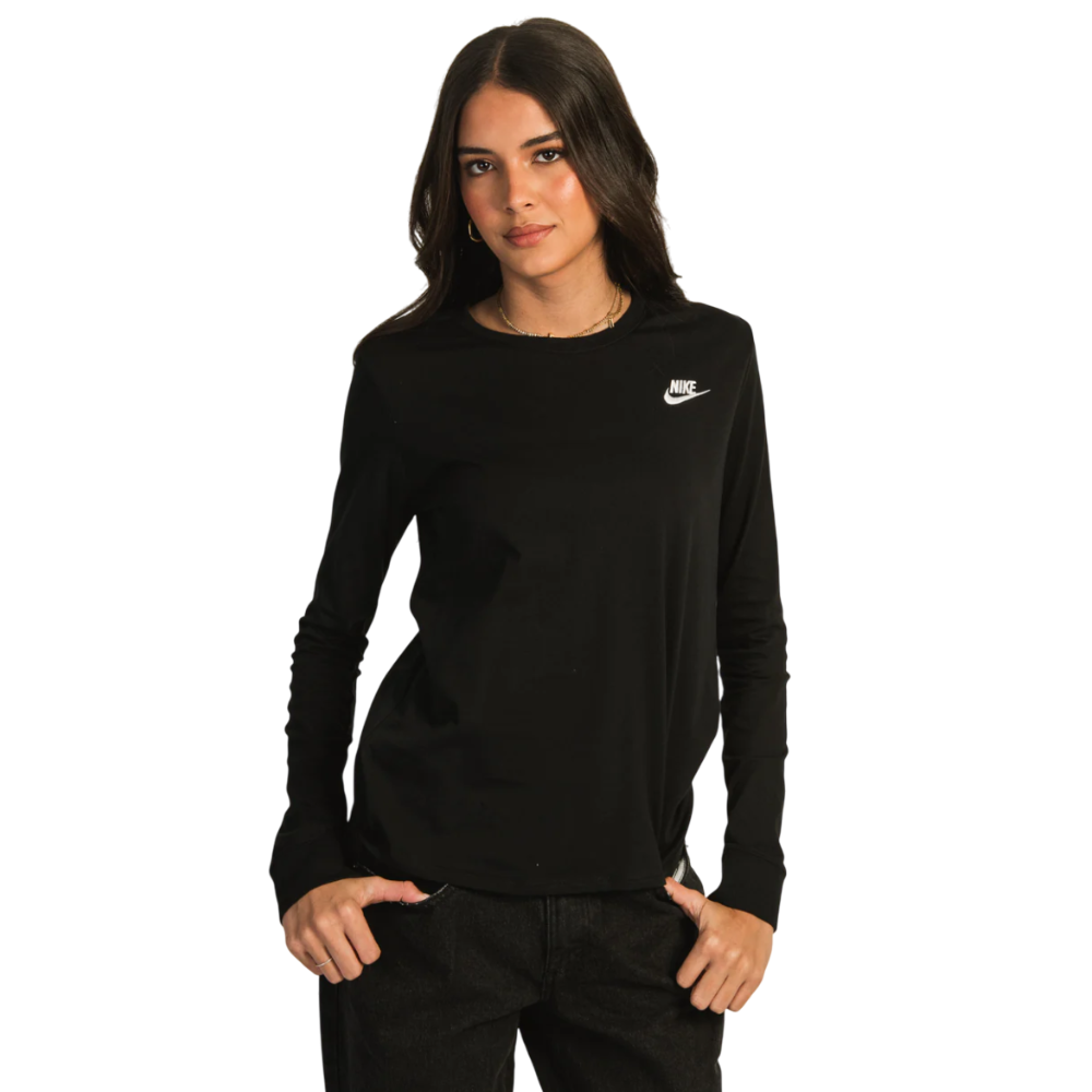 Nike Sportwear Club Manga Larga Para Damas