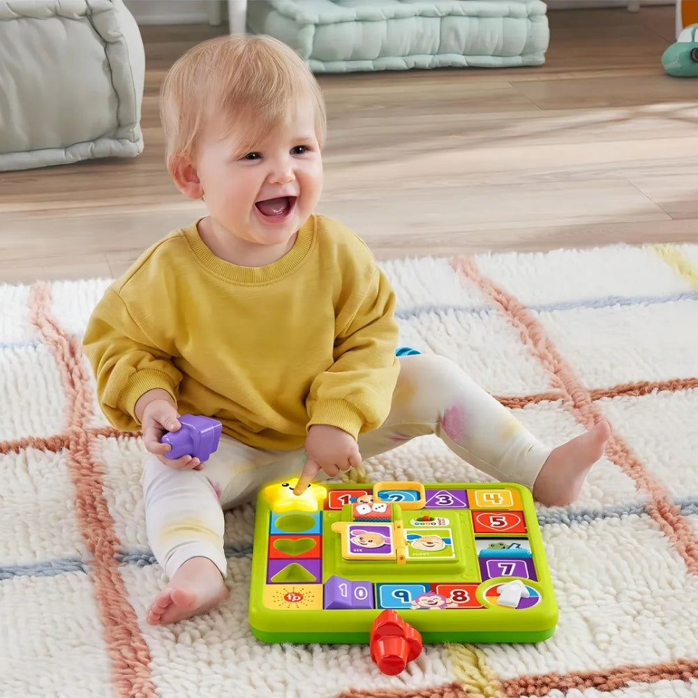 Fisher Price Mi Primer Juego de Mesa de Aprendizaje 9-36m