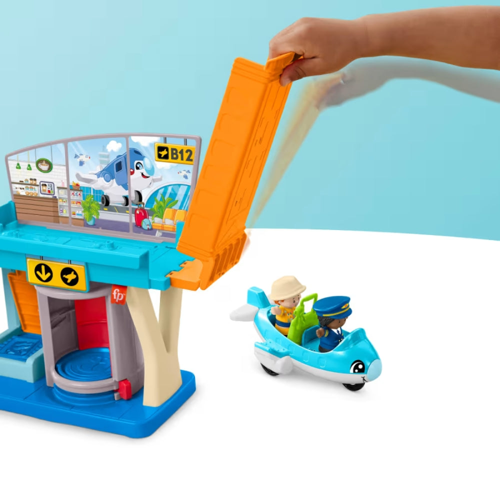 Fisher Price Little People Aeropuerto de Aventuras Diarias 1-5