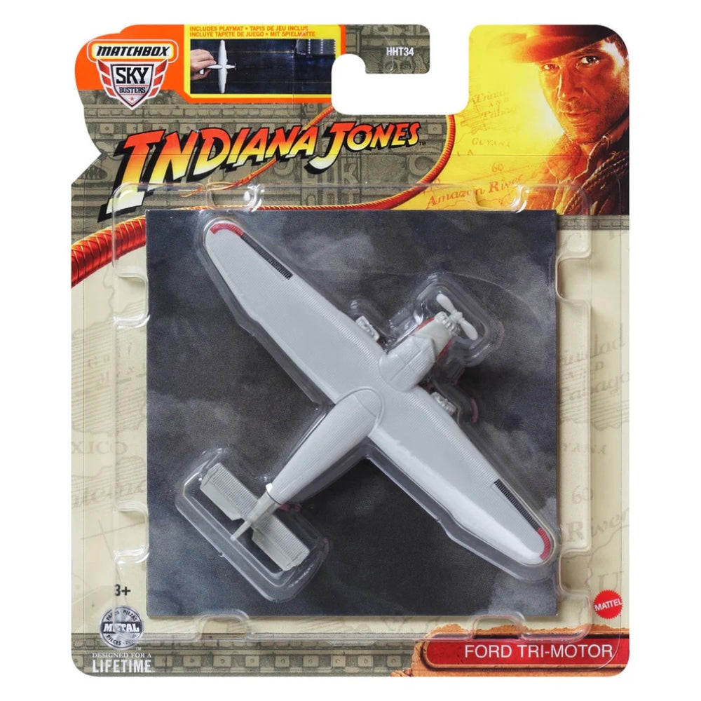 Matchbox Sky Busters River Flyer Indiana Jones 3+
