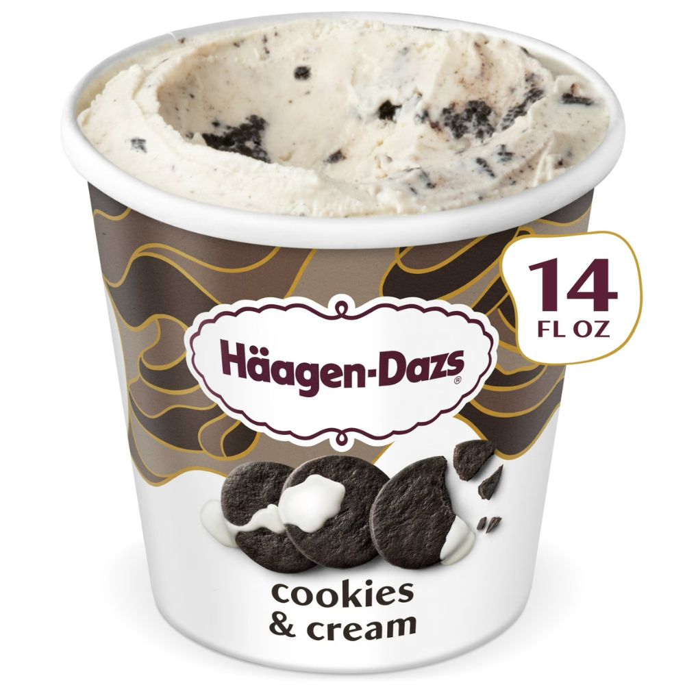 Helado Haagen Dazs Cookies & Cream 414 ml