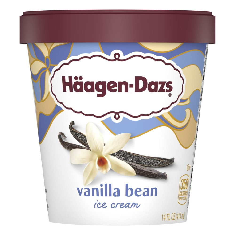 Helado Haagen-Dazs Vanilla Bean 414ml