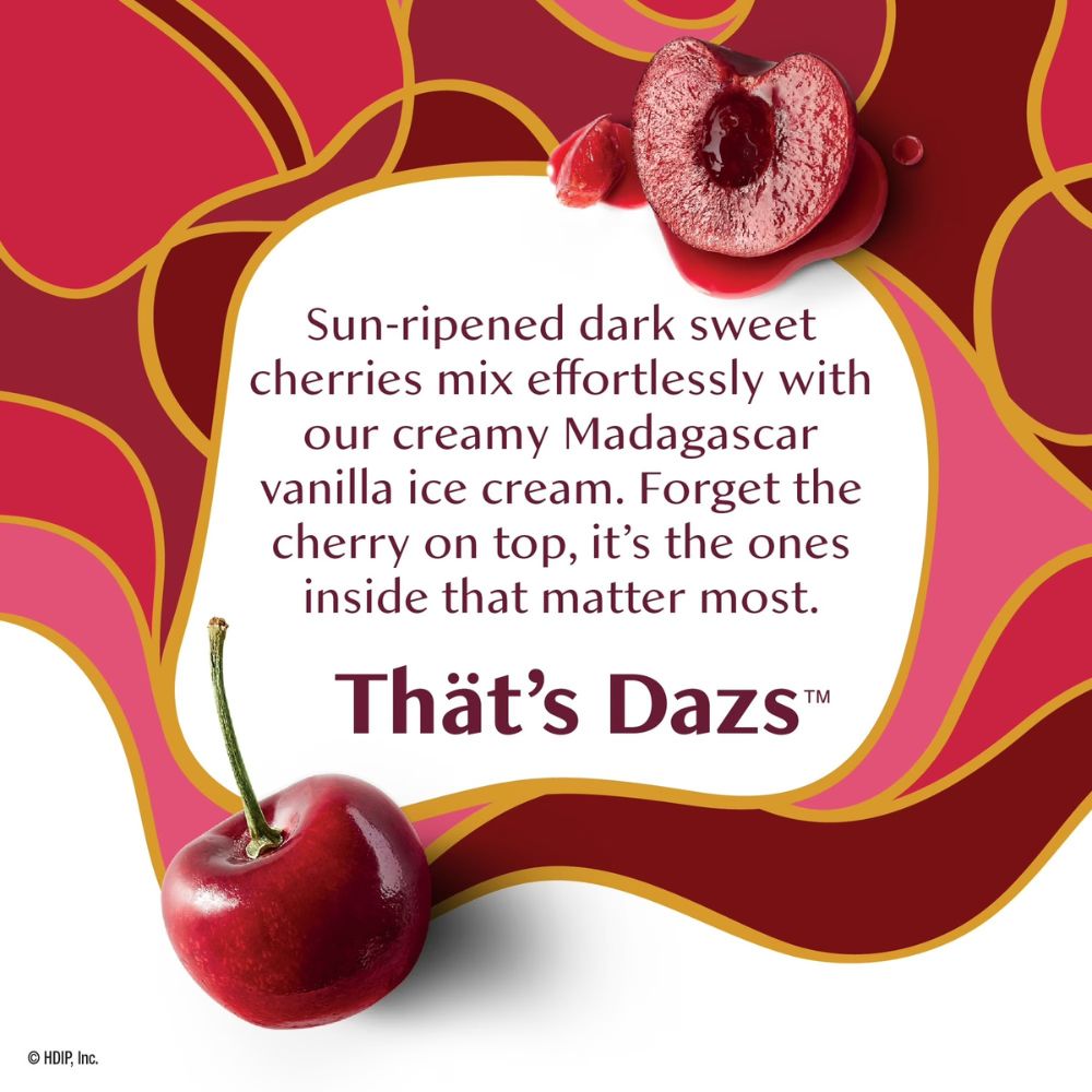 Helado Haagen-Dazs Cherry Vanilla 414ml