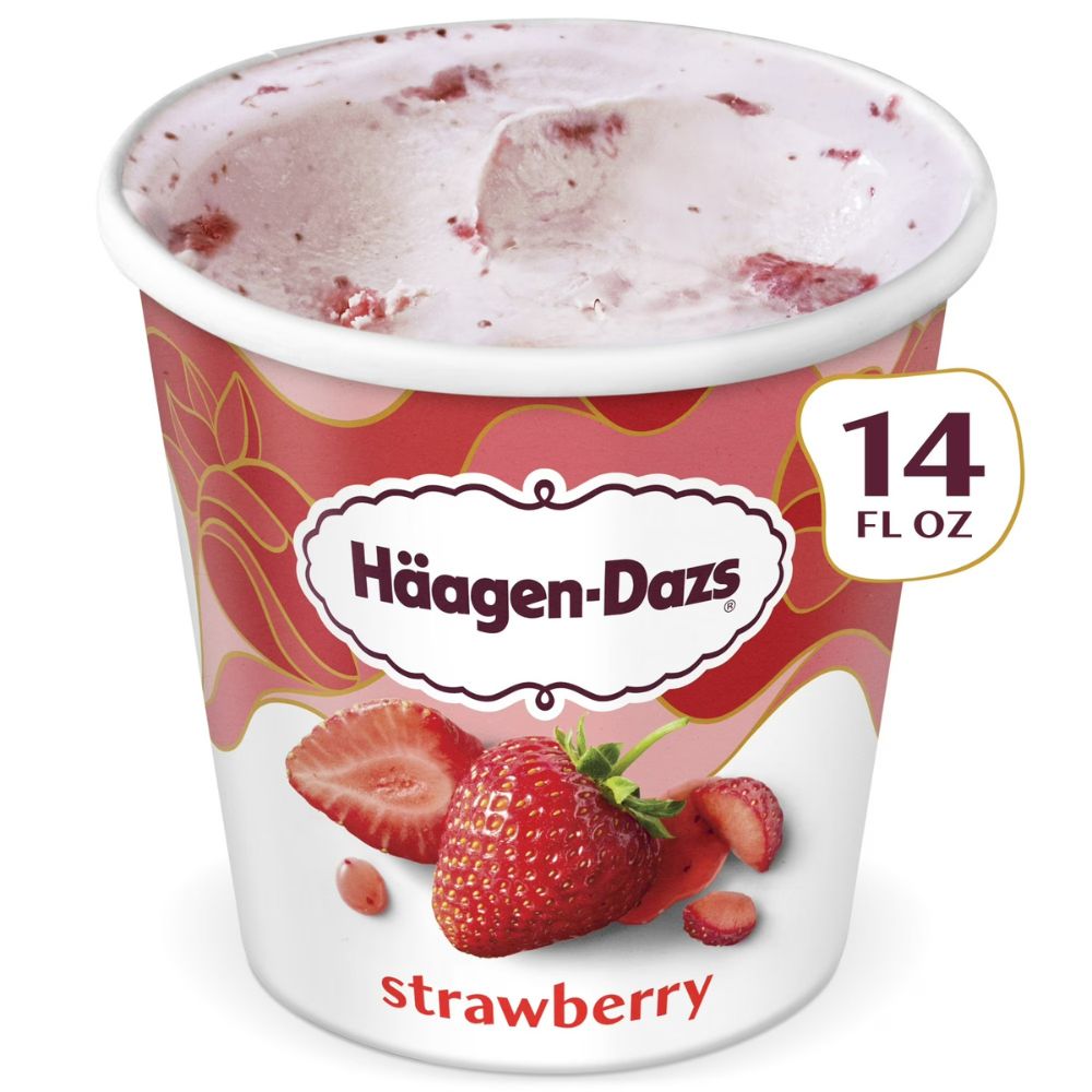 Helado Haagen-Dazs Strawberry 414ml