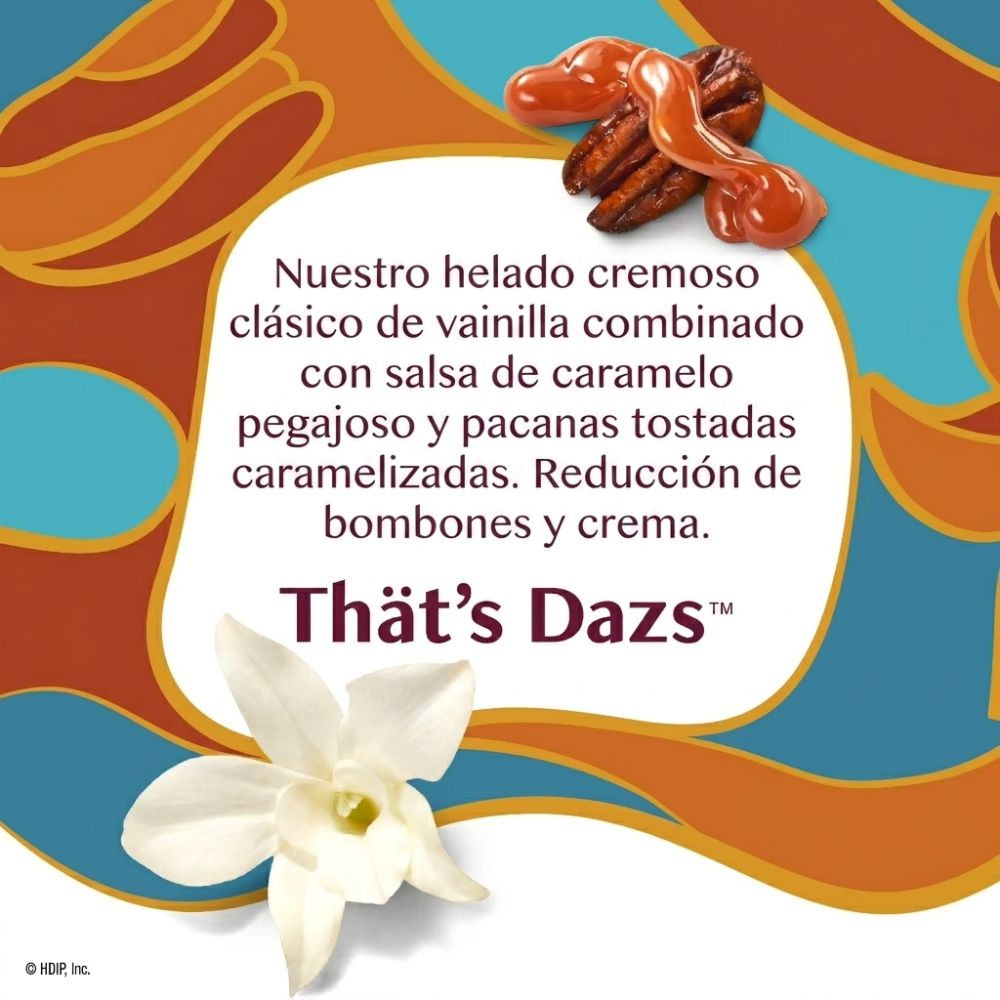 Helado Haagen Dazs Vanilla Caramel Pecan 414ml
