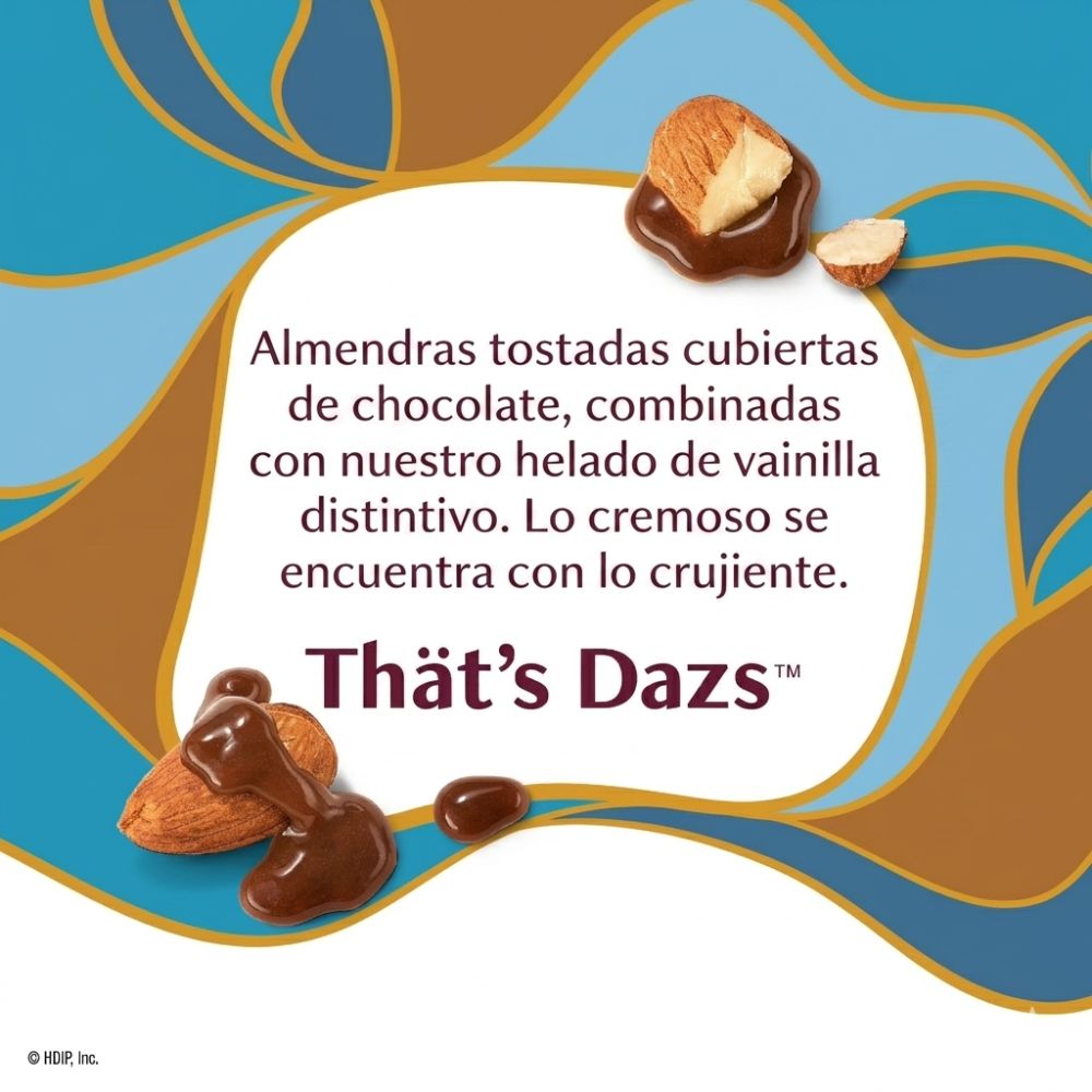 Helado Haagen Dazs Vanilla Swiss Almond 414ml