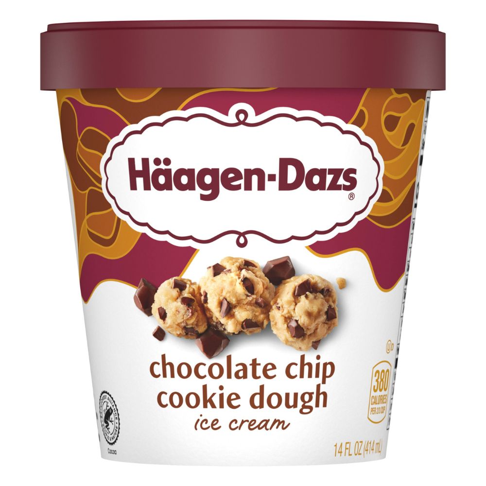 Helado Häagen Dazs Chocolate Chip Cookie Dough 414ml