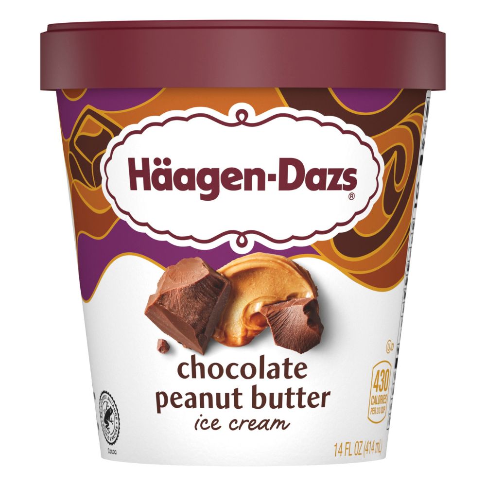 Helado Häagen Dazs Chocolate Peanut Butter 414ml