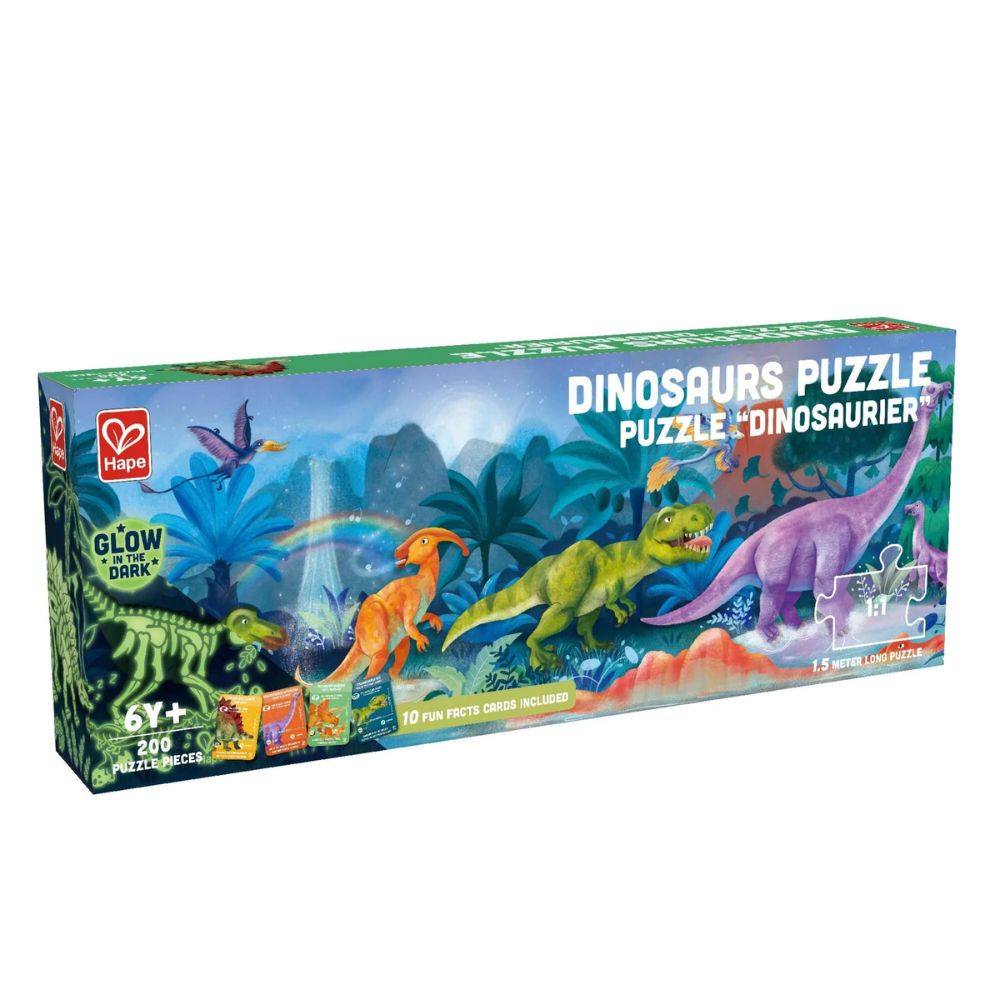 Hape Dinosaurs Puzzle 200 piezas 6-10 años
