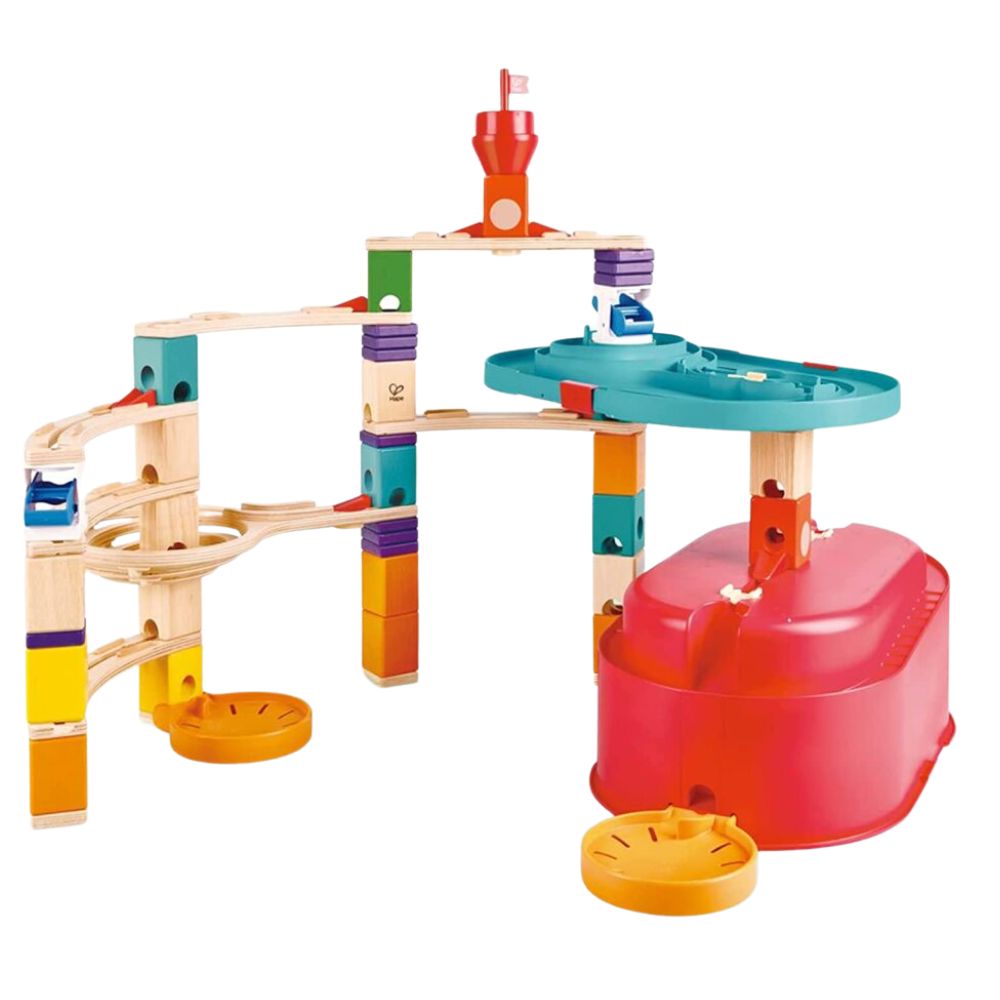 Hape Quadrilla Stack Track Bucket Set 4+