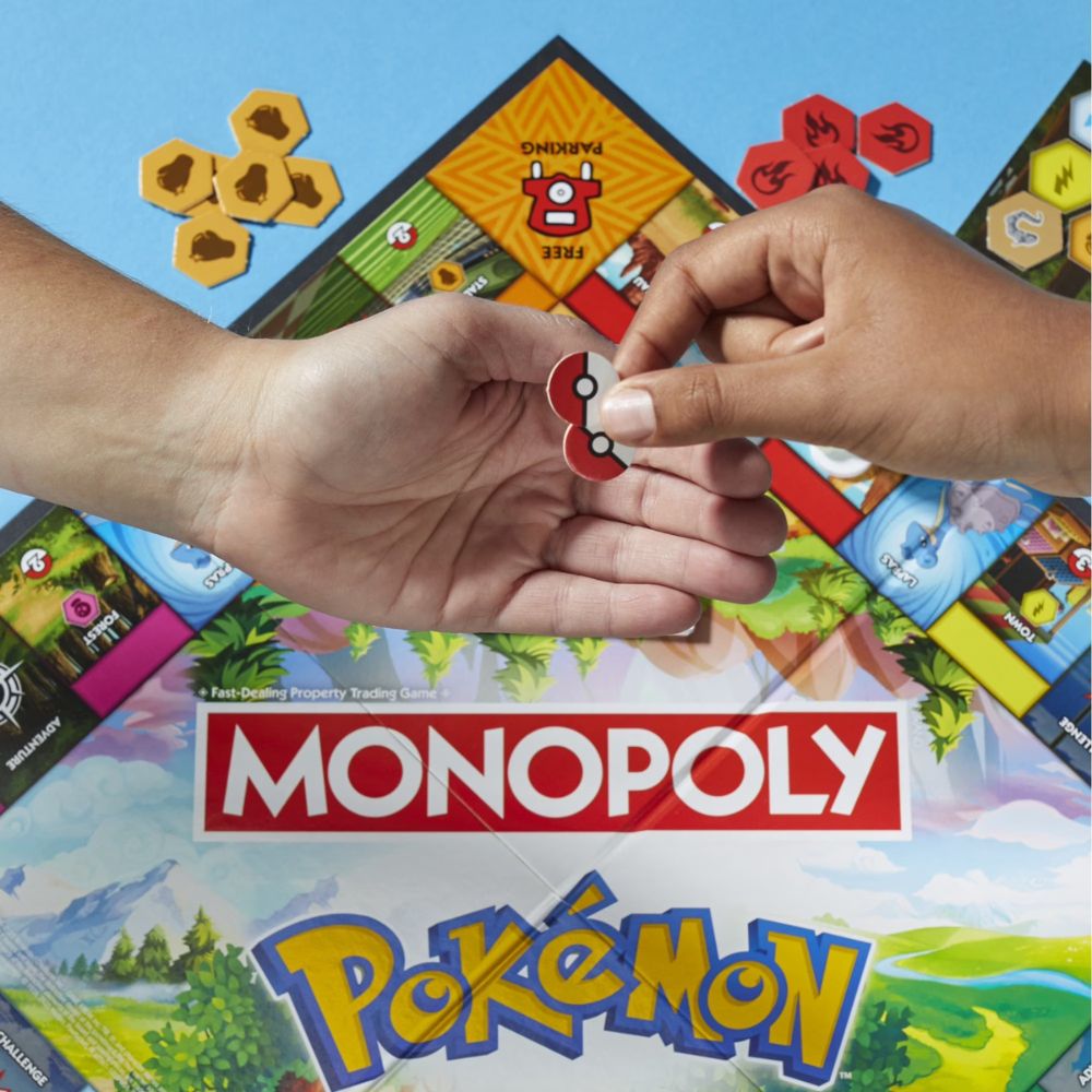 Hasbro Juego De Mesa Monopoly Pokémon 8+