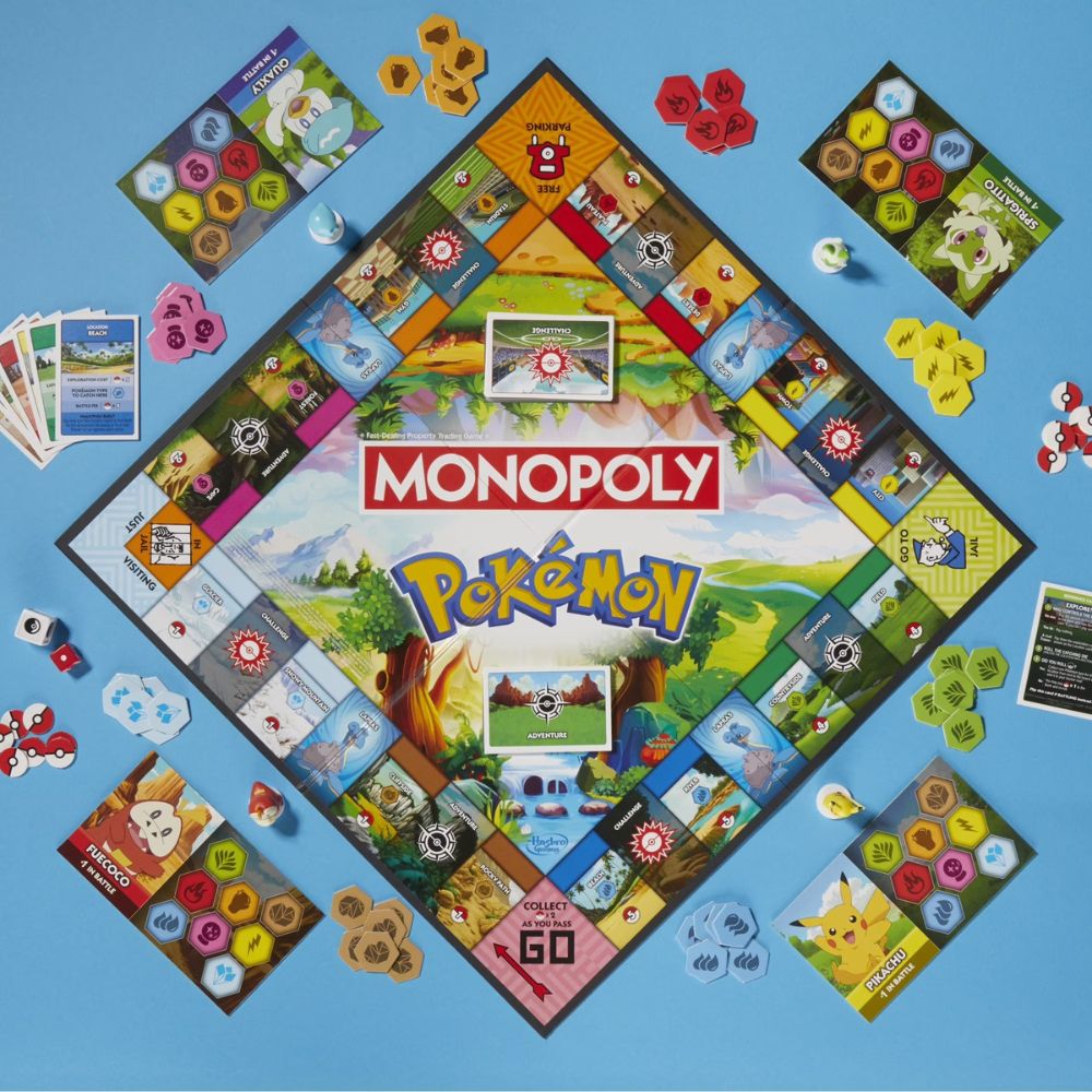 Hasbro Juego De Mesa Monopoly Pokémon 8+