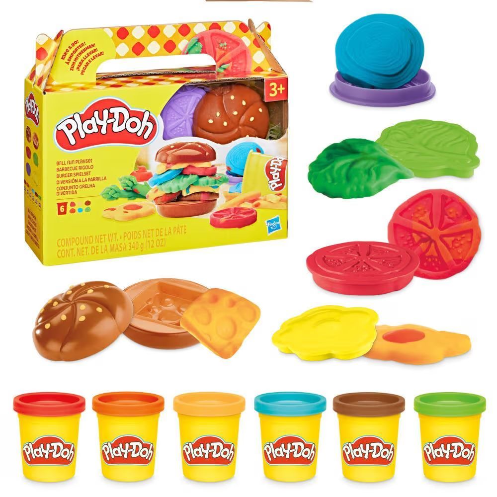 Hasbro Play-Doh Grill Fun Playset 6Und 3+