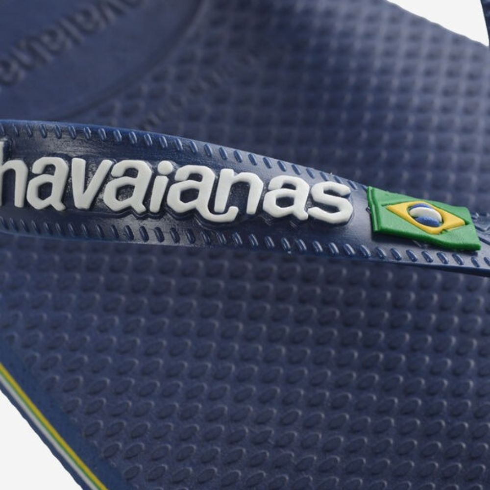 Havaianas Sandalias Para Caballeros Brasil Navy