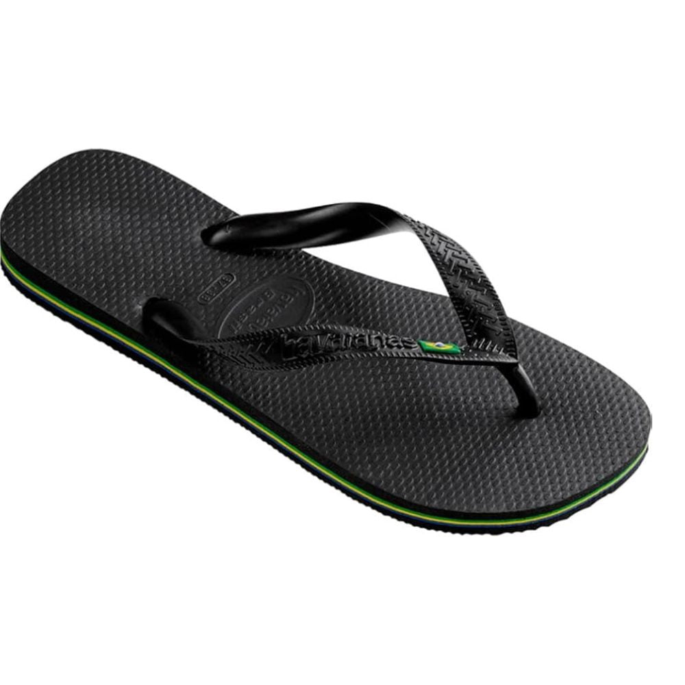 Havaianas Sandalias Para Damas Brasil Black