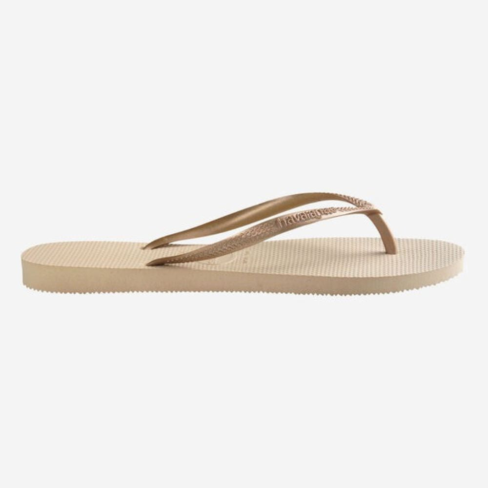 Havaianas Sandalias Para Damas Slim Golden