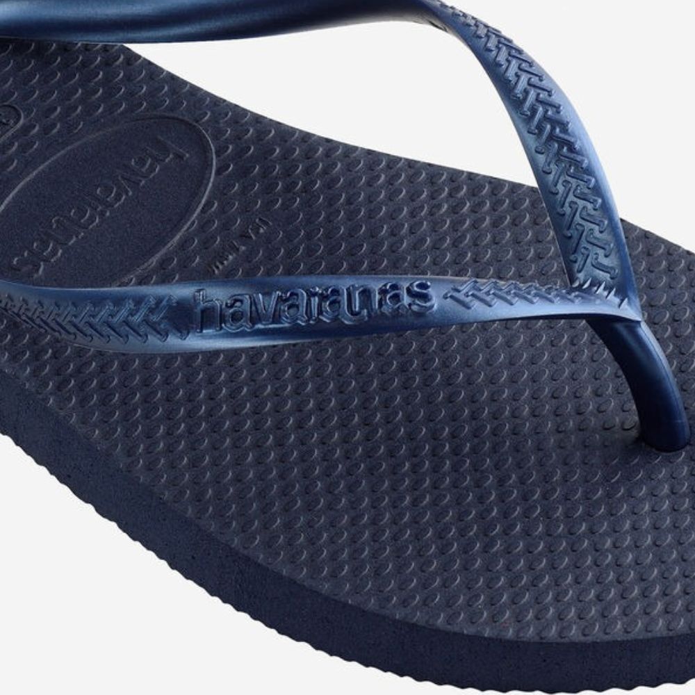 Havaianas Sandalias Para Damas Slim Navy Blue