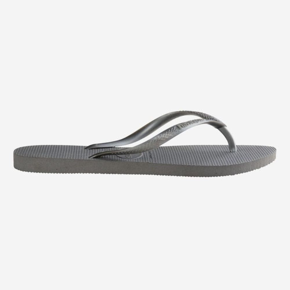 Havaianas Sandalias Para Damas Slim Silver Gray