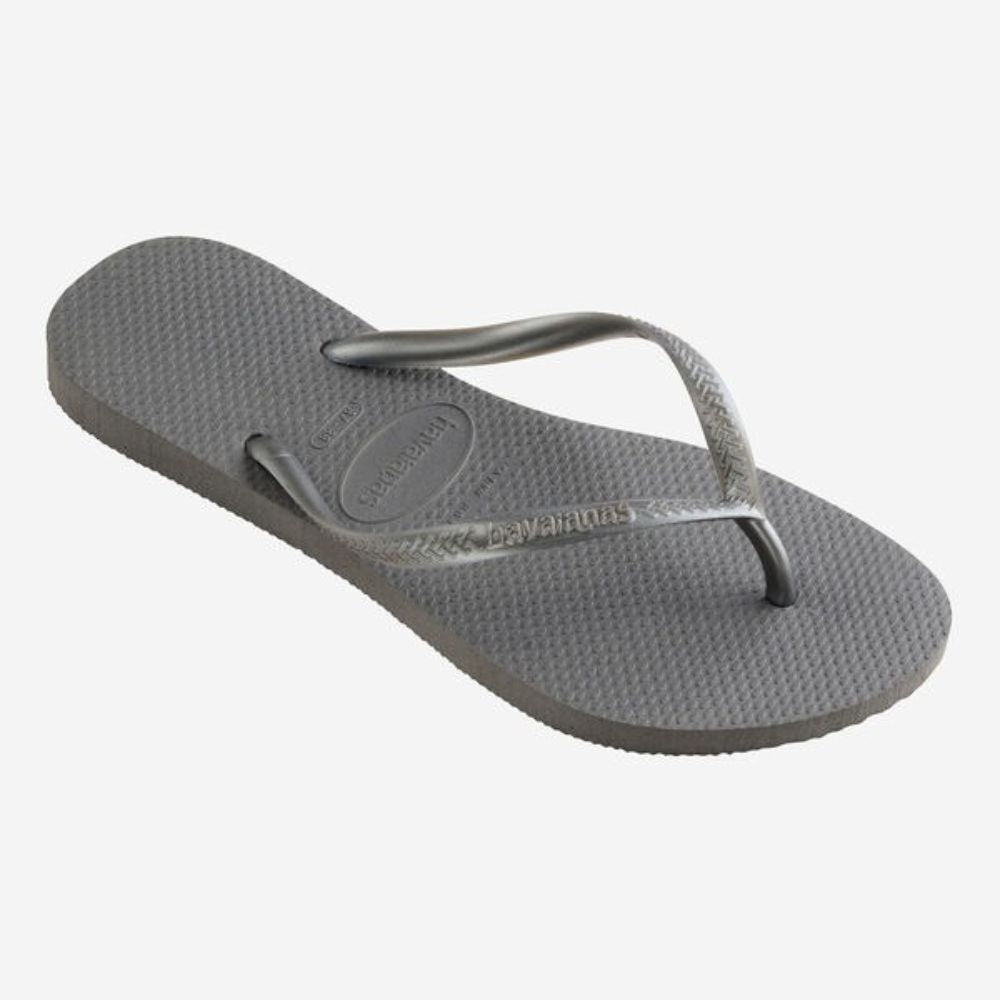 Havaianas Sandalias Para Damas Slim Silver Gray