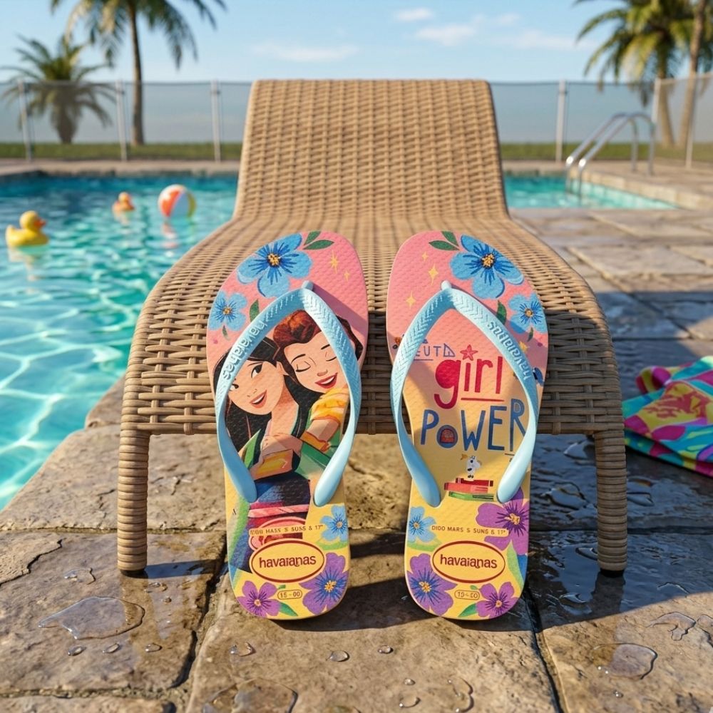 Havaianas Sandalias  Para Niñas Slim Princess Rosa Ballet