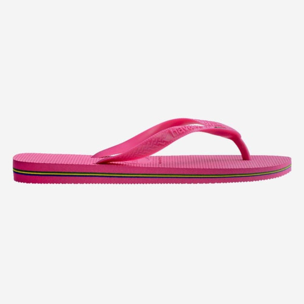 Havaianas Sandalias Para Damas Flop Brasil Pink Flux