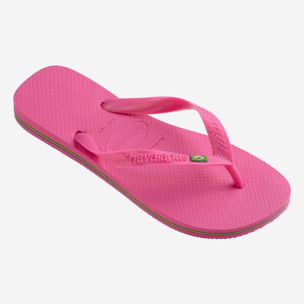 Havaianas Sandalias Para Damas Flop Brasil Pink Flux