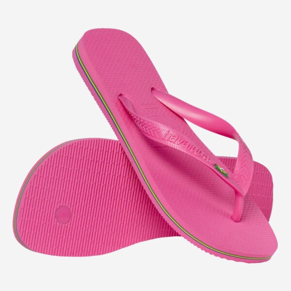 Havaianas Sandalias Para Damas Flop Brasil Pink Flux