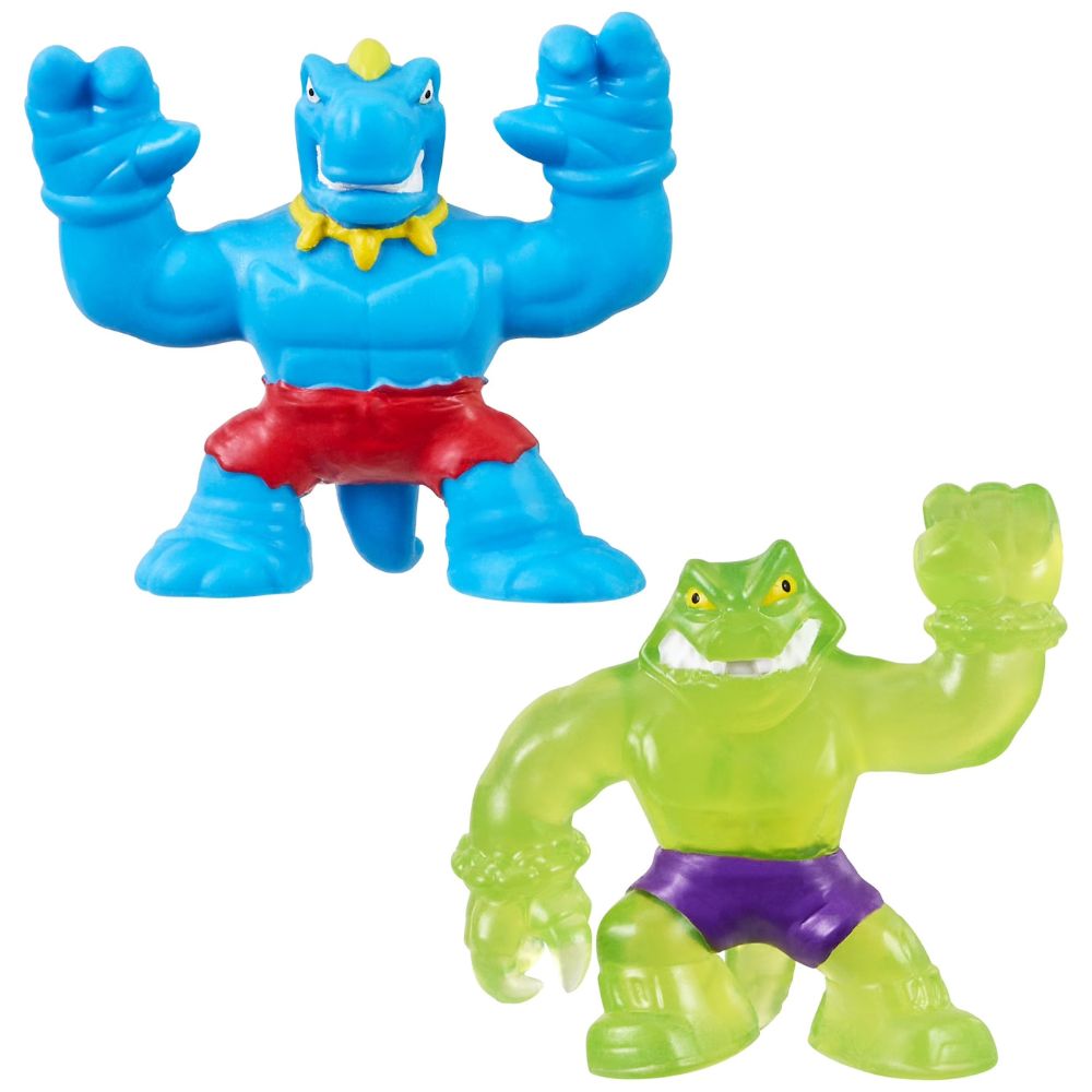 Heroes Of Goo Jit Zu Minis Tyro Vs Rock Jaw 6cm 4+