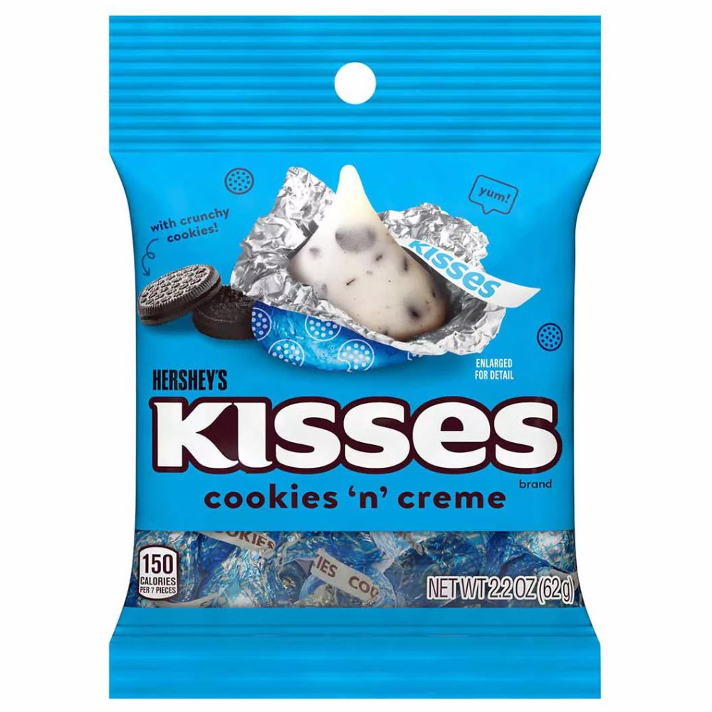 Hershey's Kisses Cookies & Creme Bolsa Peq 62gr