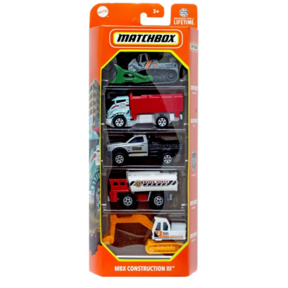 Hot Wheels Matchbox 5 Pack Modelos Variados