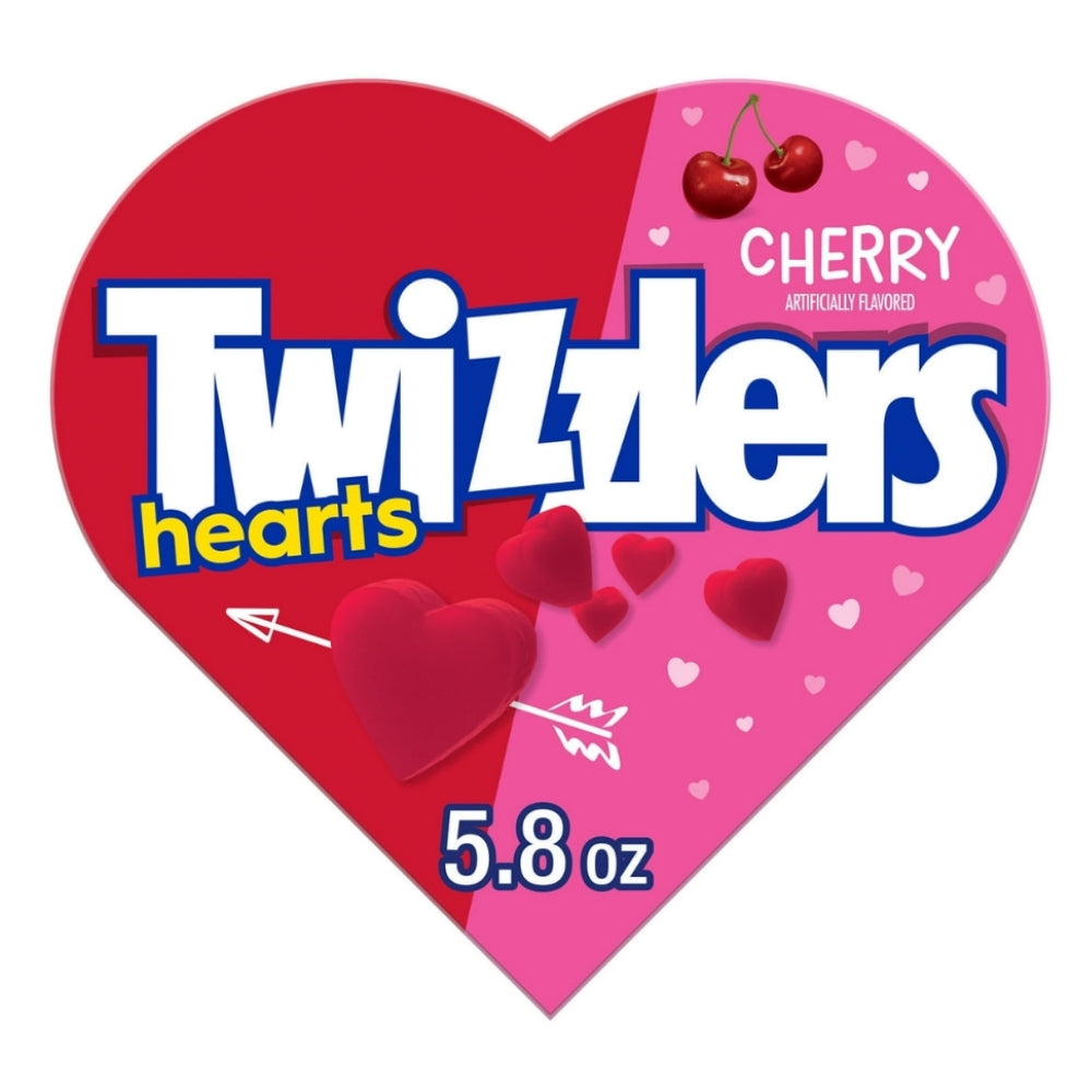 Twizzlers Corazones Masticables 164 gramos