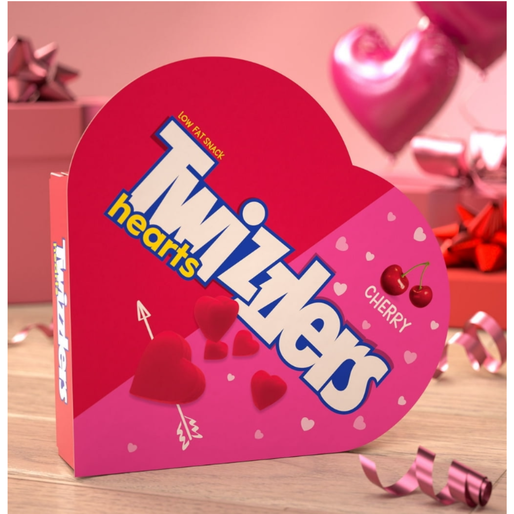 Twizzlers Corazones Masticables 164 gramos