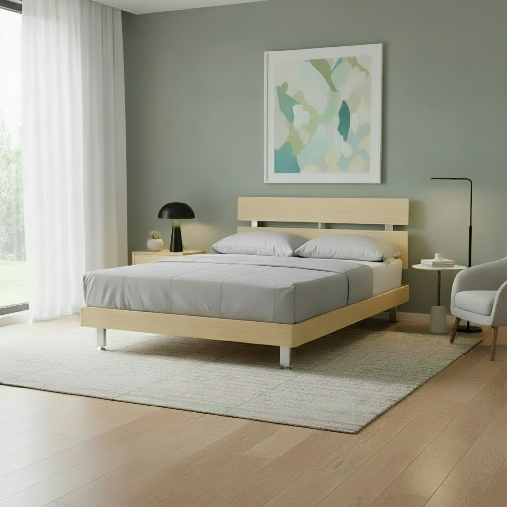 Cama Individual Color Birch tamano 1 mt x 1.9 mts