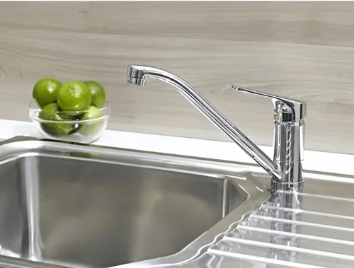 Teka Grifería Monomando Acero Inoxidable Color Cromado