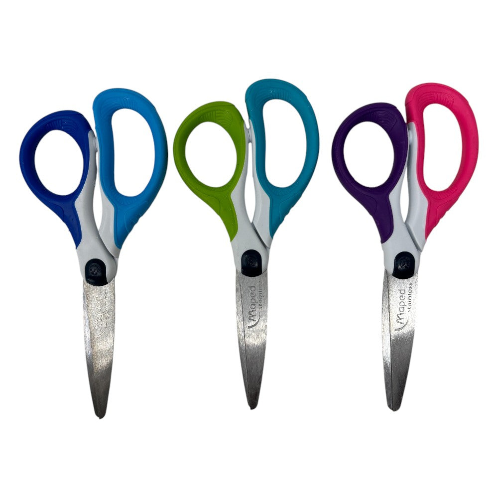 Maped Tijera Escolar apta para Zurdos y Diestros