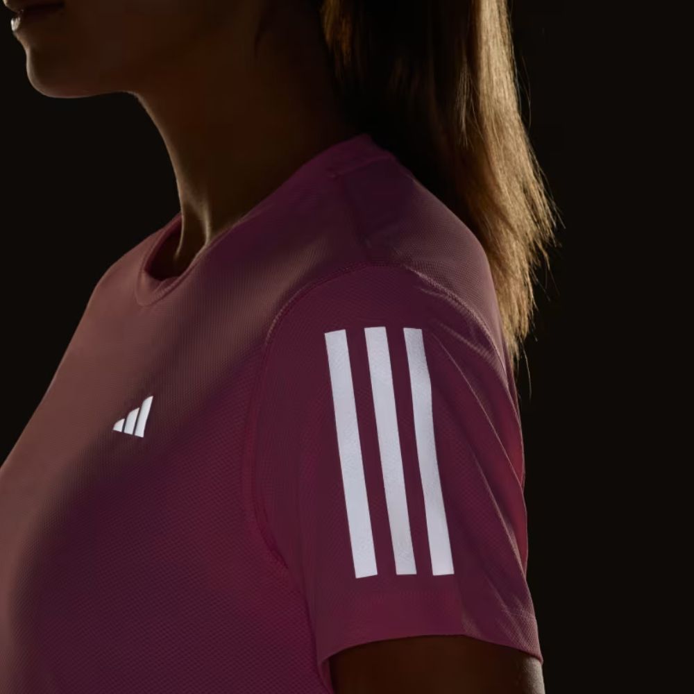 Adidas On The Run Camisa Deportiva para Damas