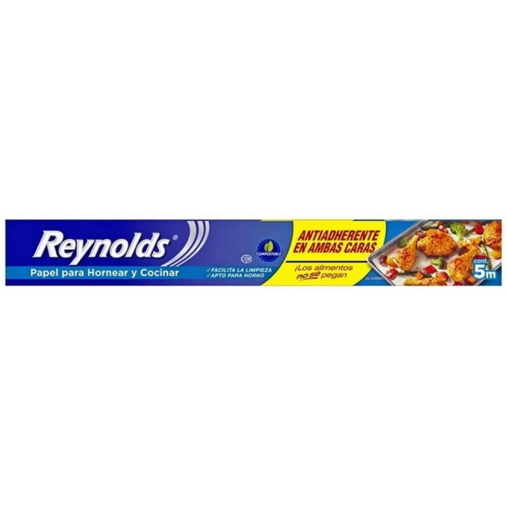 Reynolds Papel para Hornear y Cocinar 5 Metros