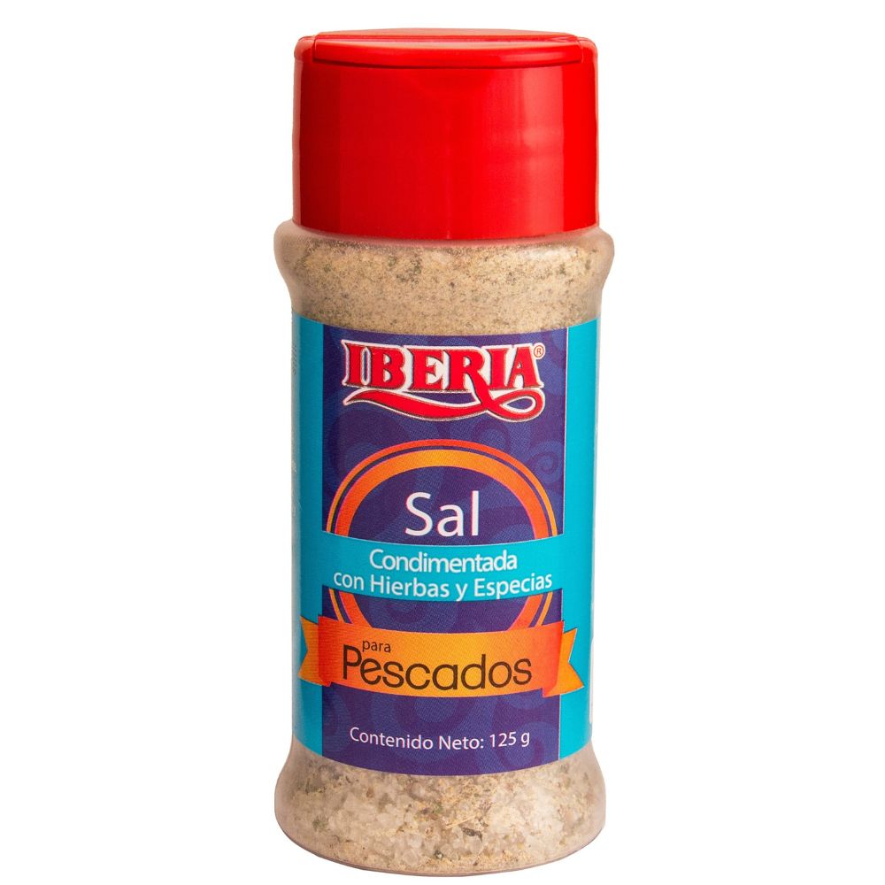 Iberia Sal Condimentada Para Pescado 125gr