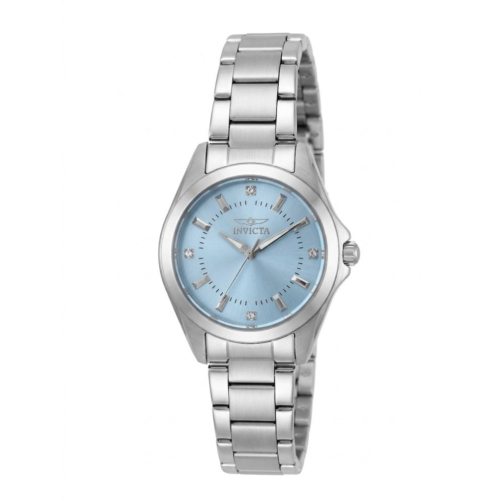 Invicta Celestial 70246 Reloj Para Damas Plateado Mica Azul Claro 30mm