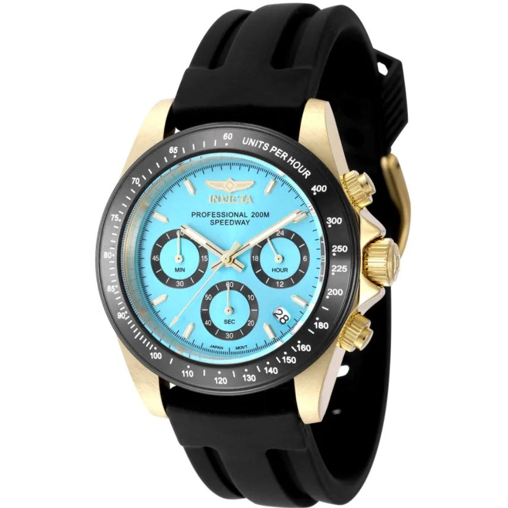 Invicta Speedway 50491 Reloj Para Caballeros Esfera Azul Claro 39.5mm