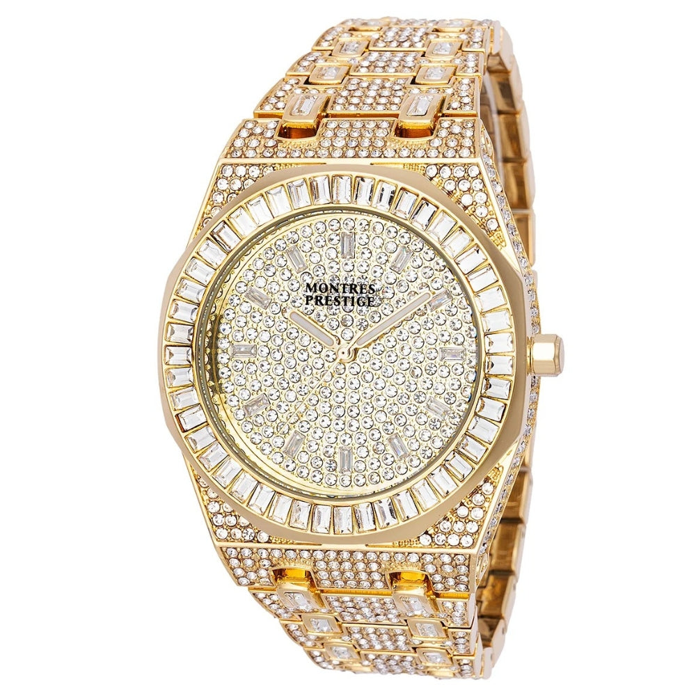 Montres Prestige x Invicta MPW-0133 Reloj Para Caballeros Dorado 43mm