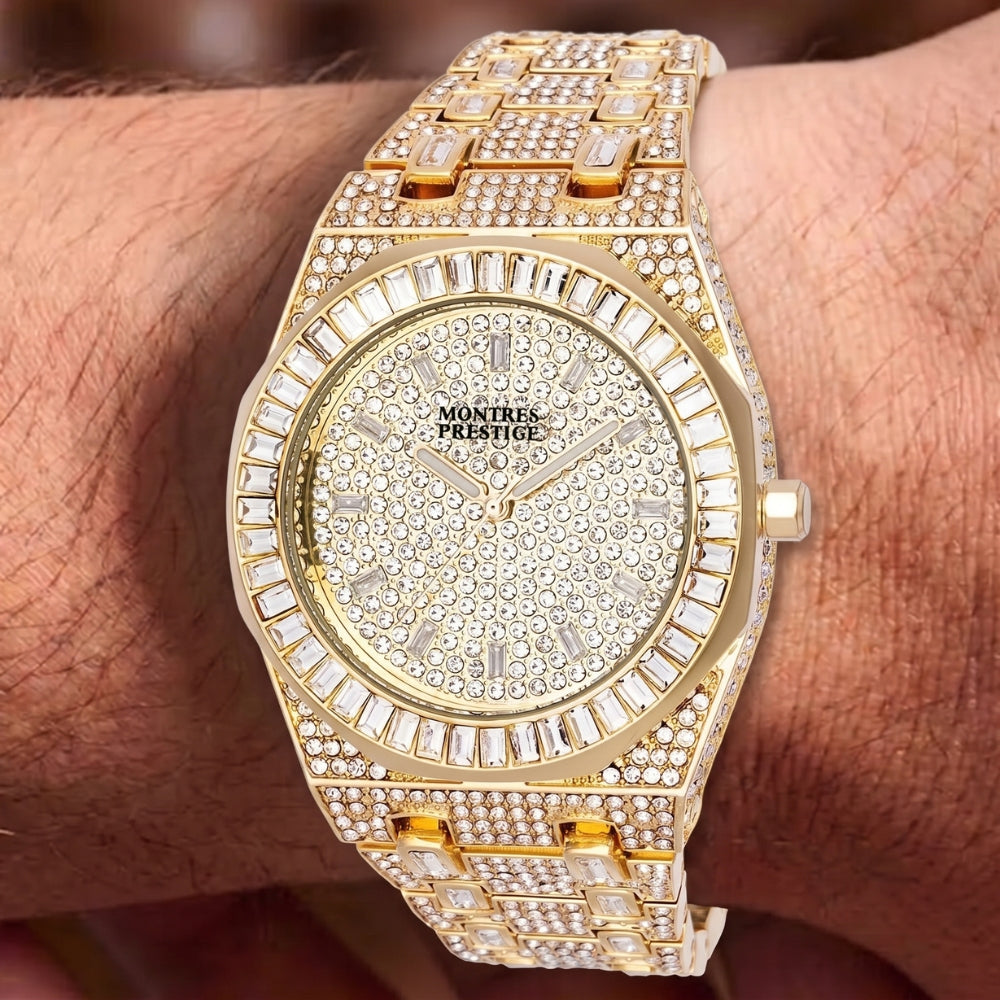Montres Prestige x Invicta MPW-0133 Reloj Para Caballeros Dorado 43mm