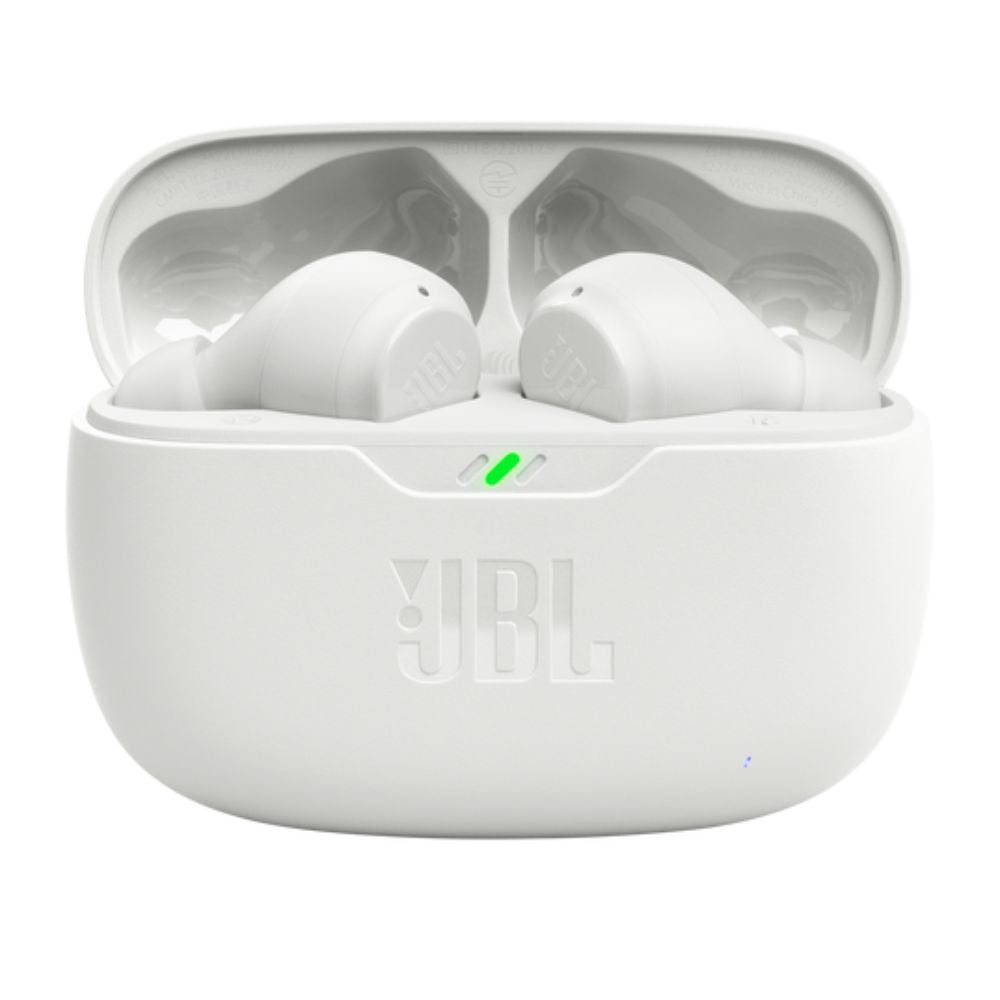 JBL Audifonos Inalámbricos Vibe Beam White